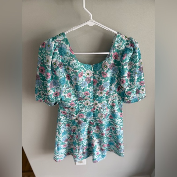 Tuckernuck Hyacinth House Floral Puff Sleeve Sallie Dress - Size Extra Small XS - Picture 11 of 15